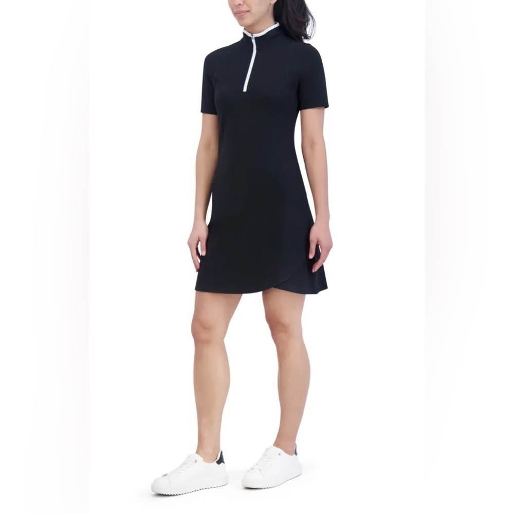 NWT SAGE COLLECTIVE Limitless Half Zip Polo Dress